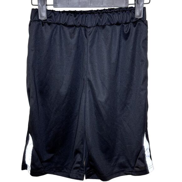 SHEIN YOUTH BLACK ATHLETIC BASKETBALL SHORTS SIZE 11-12Y - Picture 1 of 6